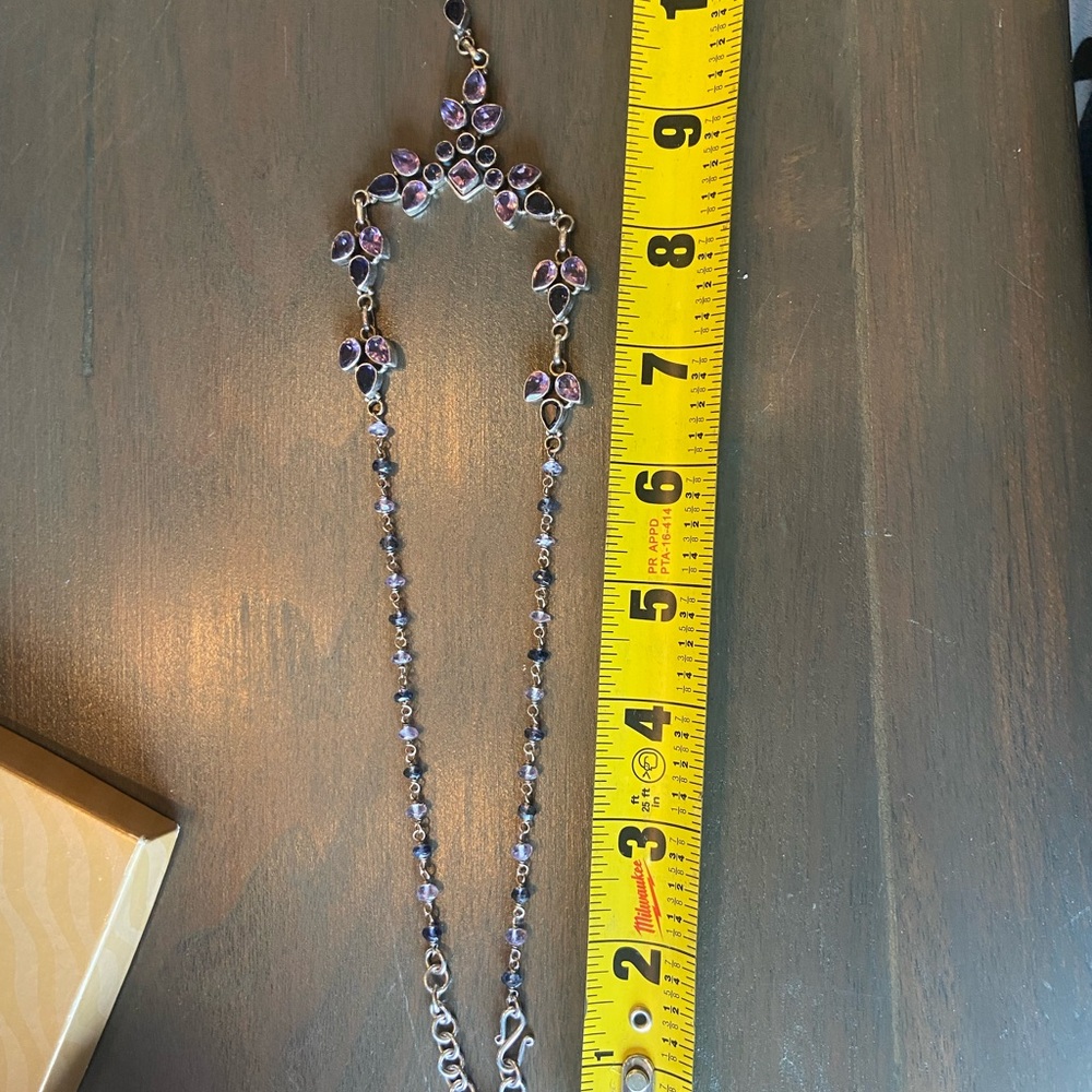 Vintage Doug Paulus Silver and Amethyst Set - Picture 3 of 5